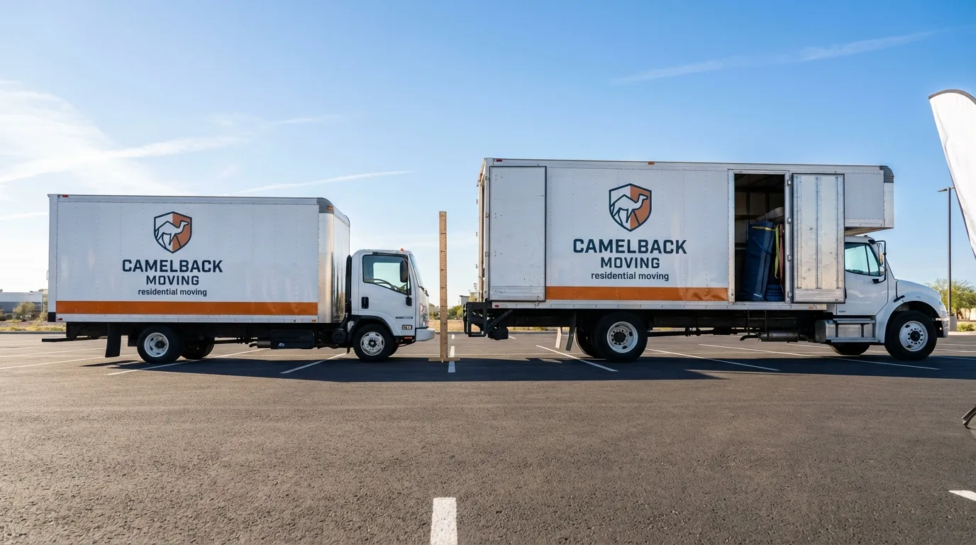 Moving truck size capacity guide in Allegan